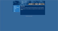 Desktop Screenshot of jamesvanboxtel.com